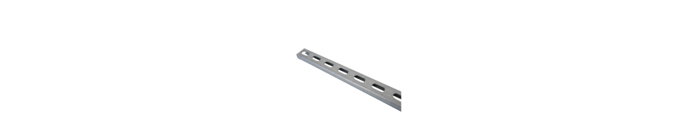 GUÍA METÁLICA 20X10X1 MM