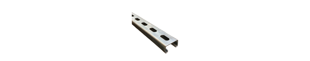 GUÍA METÁLICA STRUT 41X21X2 MM