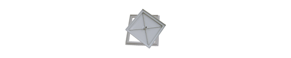 TAPA REGISTRO RELLENABLE CON MARCO