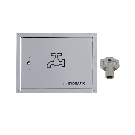 Abrazadera M8 Hydra 8000 Blanca