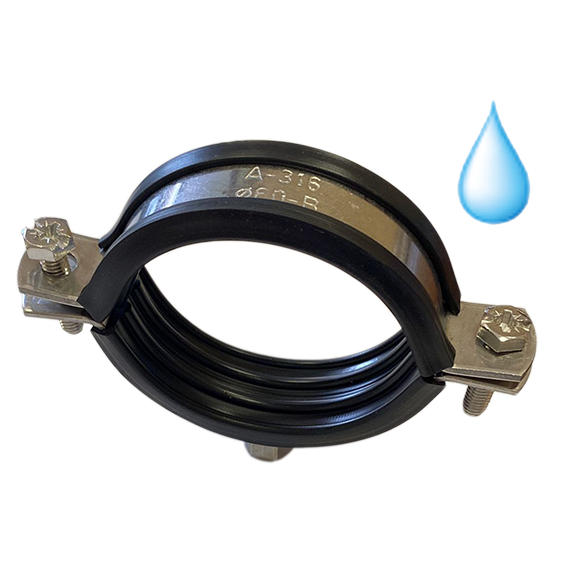 Abrazaderas y accesorios en acero inoxidable